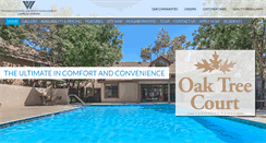 Desktop Screenshot of oaktreecourtapts.com